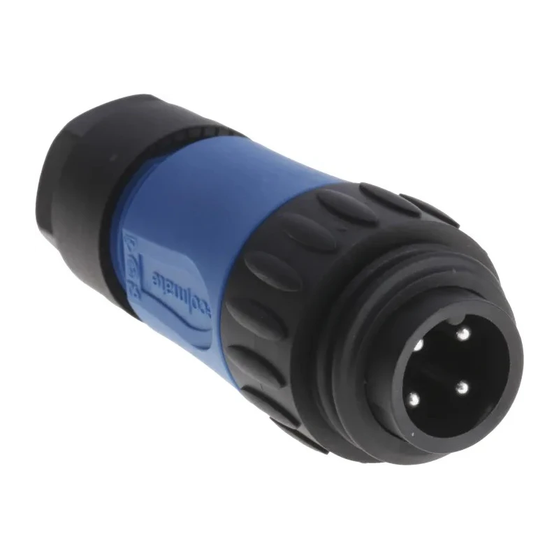 Amphenol Industrial Circular Connector, 3 Contacts, Cable Mount, Plug, Male, IP67, Ecomate M Series C01620H00310010