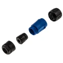 Amphenol Industrial Circular Connector Cable Socket Female 6 Contacts IP67 Thermoplastic Ecomate M Series C01610D00600010