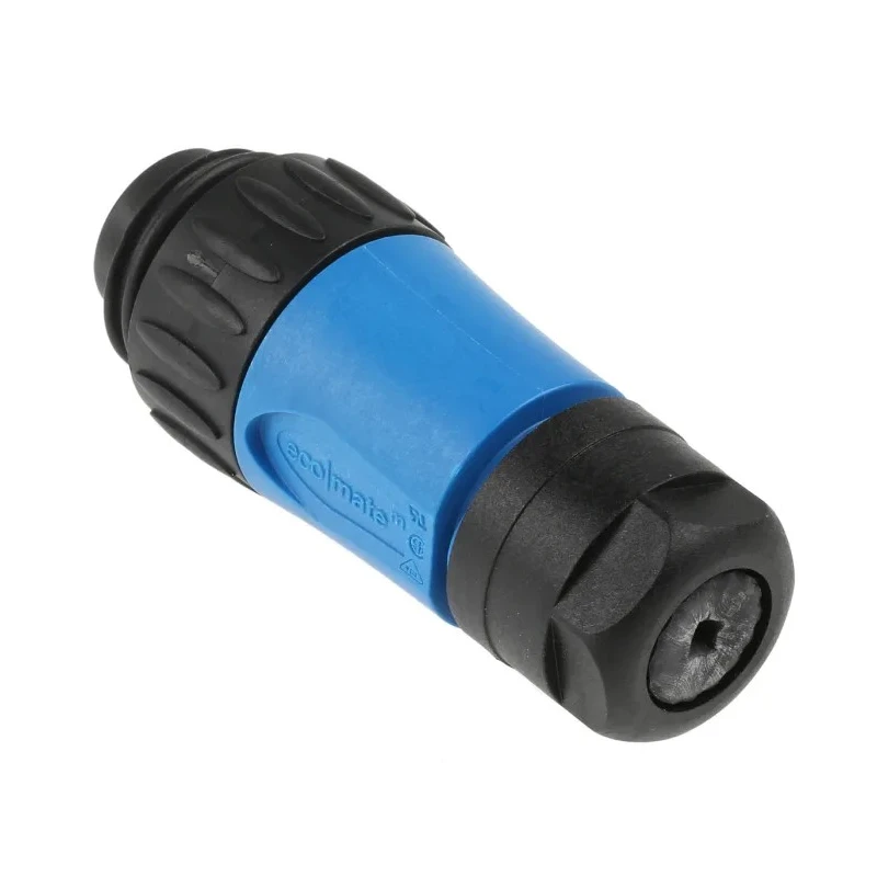 Amphenol Industrial Circular Connector 6 Contacts Cable Standard Plug Male IP67 Ecomate M Series C016 30H006 110 10