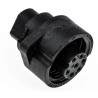 Amphenol Industrial Circular Connector Panel Mount, 6 Contacts Socket Female, IP67, Polymer Housing, 250V C01610G00600012