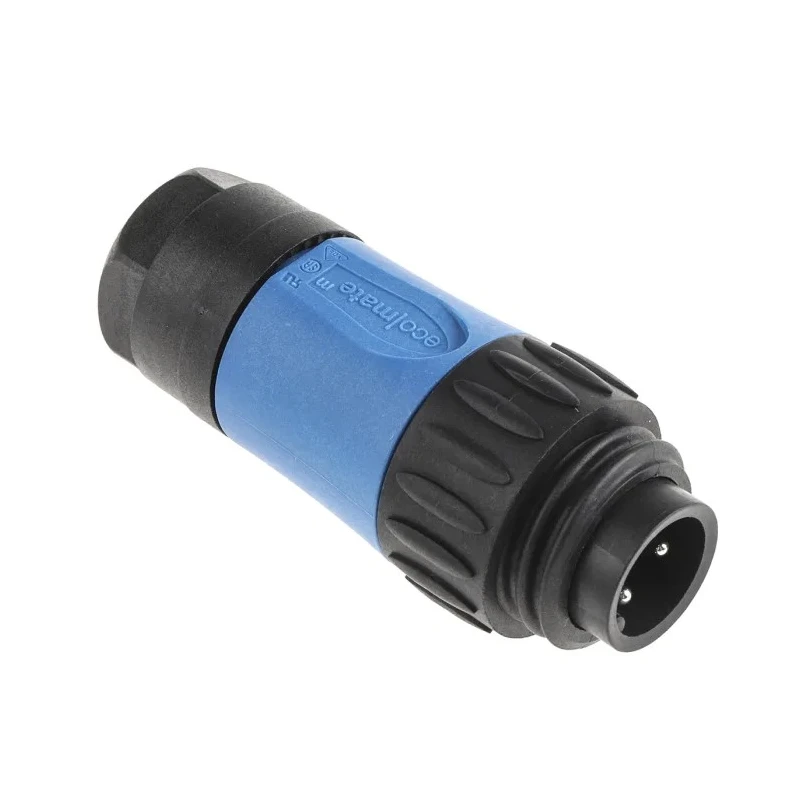 RS PRO Circular Connector 3 Contacts Cable Standard Plug Male IP67 Ecomate M Series C01620H00311010