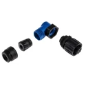 Amphenol Industrial Circular Connector Cable Plug Female 6 Contacts Right Angle IP67 250V 14A Ecomate M C01610F00600010