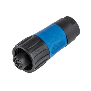 Amphenol Industrial Circular Connector Socket Female, 3 Contacts, Cable Mount, IP67, 400V, 16A, Bayonet C01620D00311010