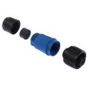 Amphenol Industrial Circular Connector 3 Contacts Cable Mount Socket Female IP67 400V 16A Ecomate M Series C01620D00310010