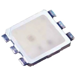 ROHM 3.3 V RGB LED 3528 Surface Mount 3-LED 1200/400/700 mcd Luminosity SMLVN6RGB1W1