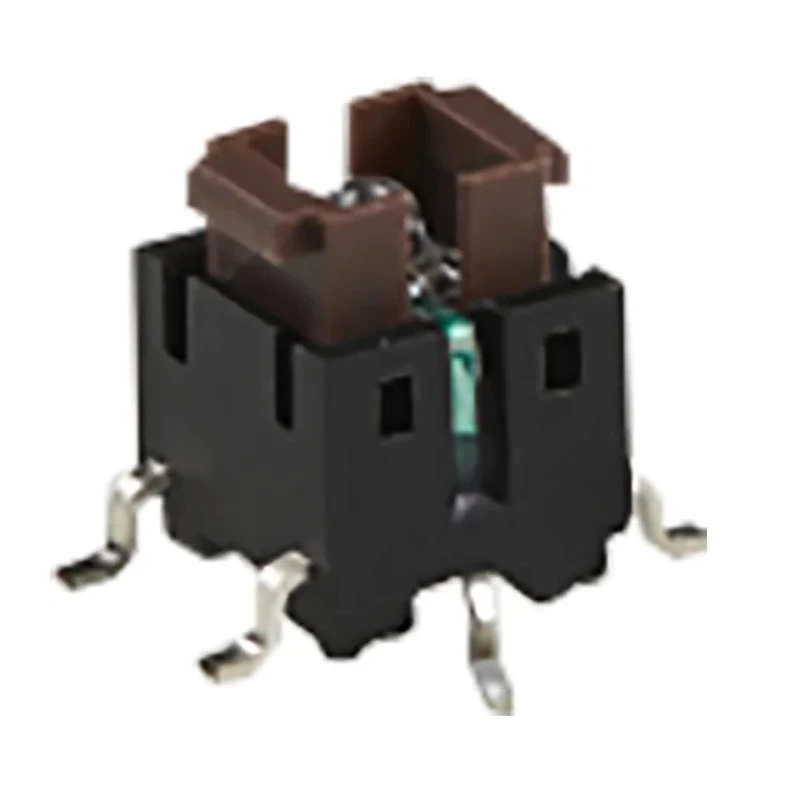 TE Connectivity White Tactile Switch Rectangular 2.2 mm SPST 50mA 12 V dc Surface FSMIJM63BA04