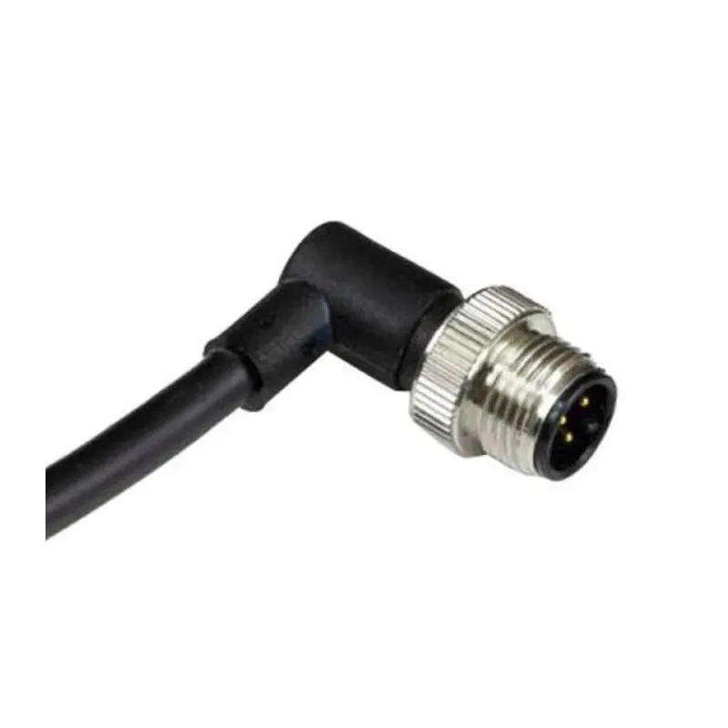 RS PRO Sensor Actuator Cable Male 4 Way M12 Right Angle to Unterminated Free End 250V 2m 124-7074