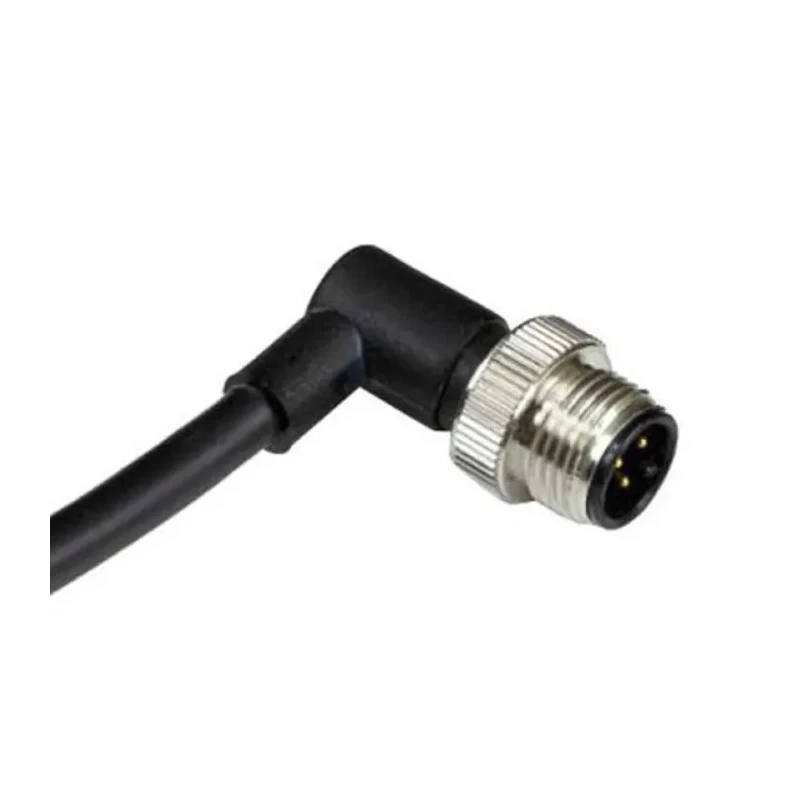 RS PRO Sensor Actuator Cable Male 5 Way Right Angle to Unterminated Free End 2 m 60V 4A IP67 124-7076