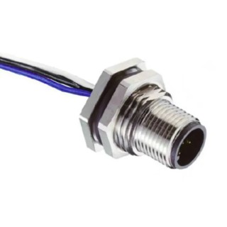 RS PRO Circular Connector, 5 Contacts, Panel Mount, M12 Connector, Plug, Male, IP67 124-7080