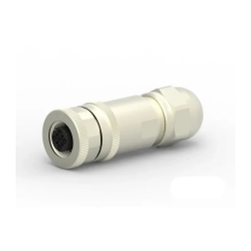 TE Connectivity Circular Connector, 4 Contacts, Cable Mount, M12 Socket, Female, IP67, Brass Housing, 250V T4110012041-000