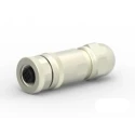 TE Connectivity Circular Connector 5 Contacts Cable M12 Socket Female IP67 Brass Screw Termination T4110011051-000