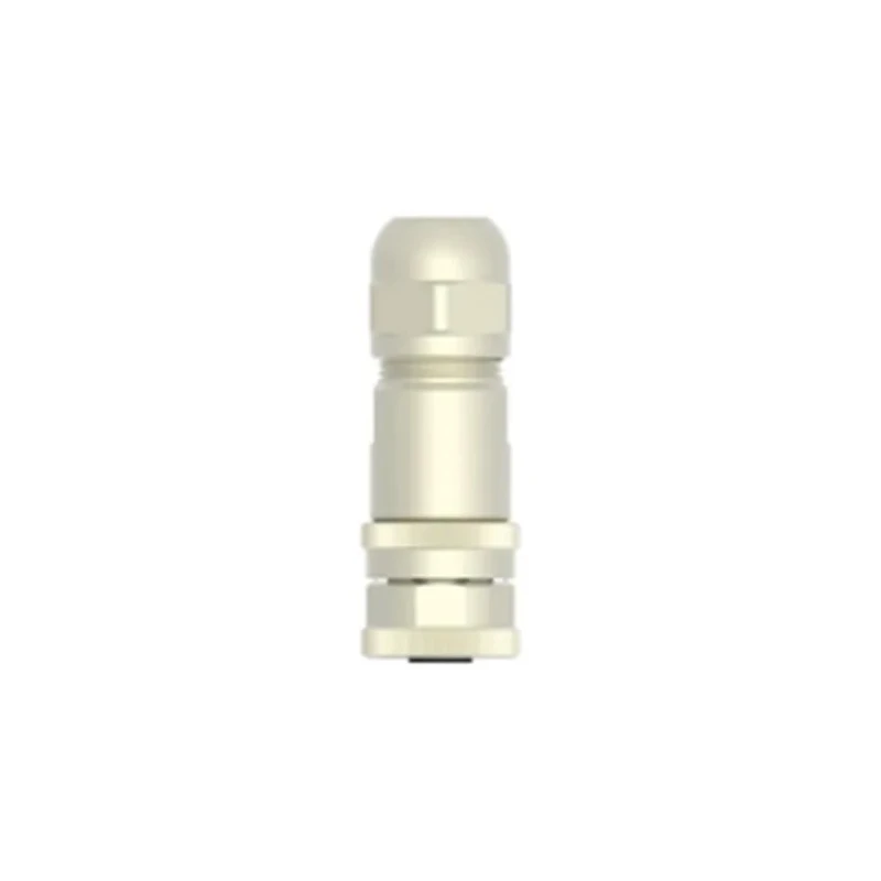 TE Connectivity Circular Connector 5 Contacts Cable M12 Socket Female IP67 Brass Screw Termination T4110011051-000