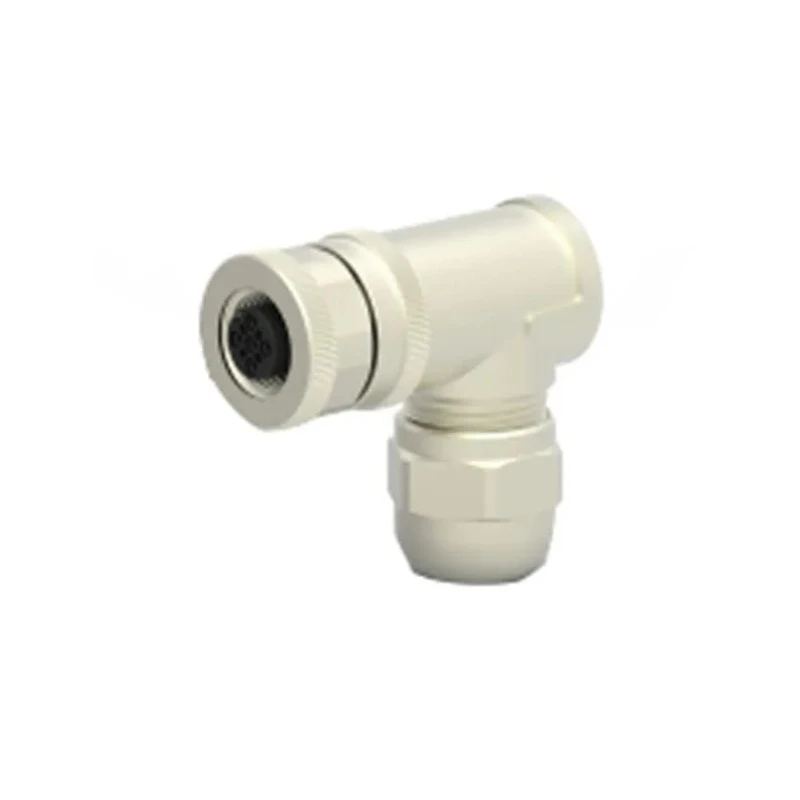 TE Connectivity Circular Connector, 4 Contacts, Cable Mount, M12 Socket Female, IP67, Brass Housing, Screw T4112011041-000