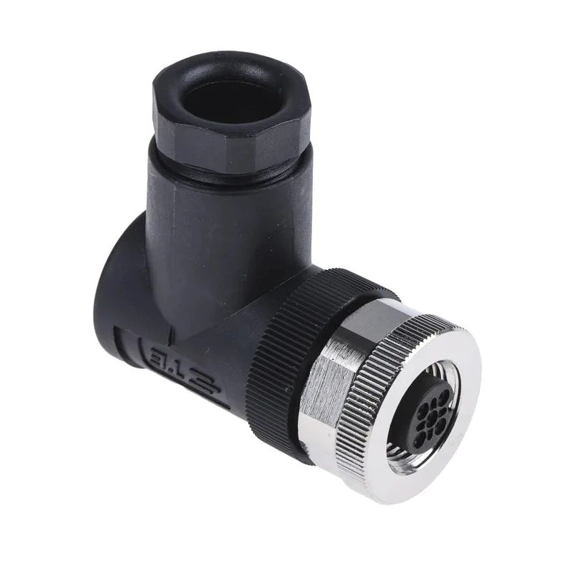 TE Connectivity Industrial Circular Connector, 4 Contacts, Cable Mount, M12 Connector, Socket Female, IP67 T4112002041-000