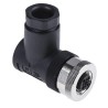 TE Connectivity Industrial Circular Connector, 4 Contacts, Cable Mount, M12 Connector, Socket Female, IP67 T4112002041-000