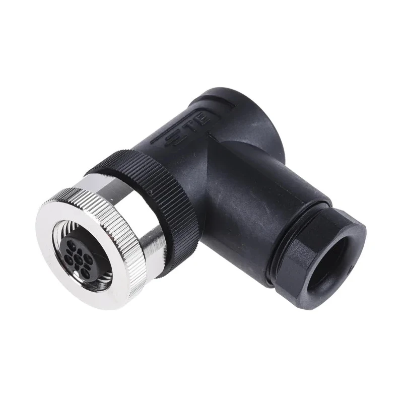 TE Connectivity Industrial Circular Connector, 4 Contacts, Cable Mount, M12 Connector, Socket Female, IP67 T4112002041-000
