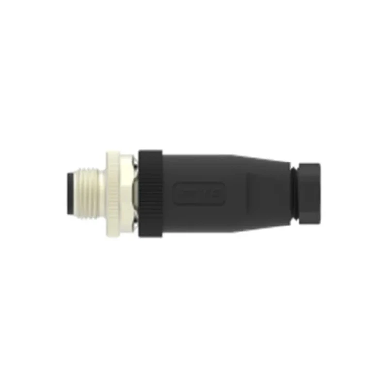TE Connectivity Circular Connector Cable Mount M12 Plug Male 5 Contacts IP67 125V 4A T4111401051-000