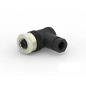 TE Connectivity Circular Connector, 5 Contacts, Cable Mount, M12 Size, Socket Female, IP67, Nylon Housing T4112401051-000