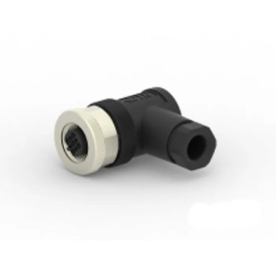 TE Connectivity Circular Connector, 5 Contacts, Cable Mount, M12 Size, Socket Female, IP67, Nylon Housing T4112401051-000