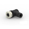 TE Connectivity Circular Connector, 5 Contacts, Cable Mount, M12 Size, Socket Female, IP67, Nylon Housing T4112401051-000
