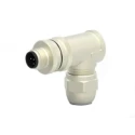TE Connectivity Circular Connector 5 Contacts Cable M12 Plug Male IP67, Right Angle, B-Coded T4113411051-000