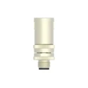 TE Connectivity Circular Connector 5 Contacts Cable M12 Plug Male IP67, Right Angle, B-Coded T4113411051-000