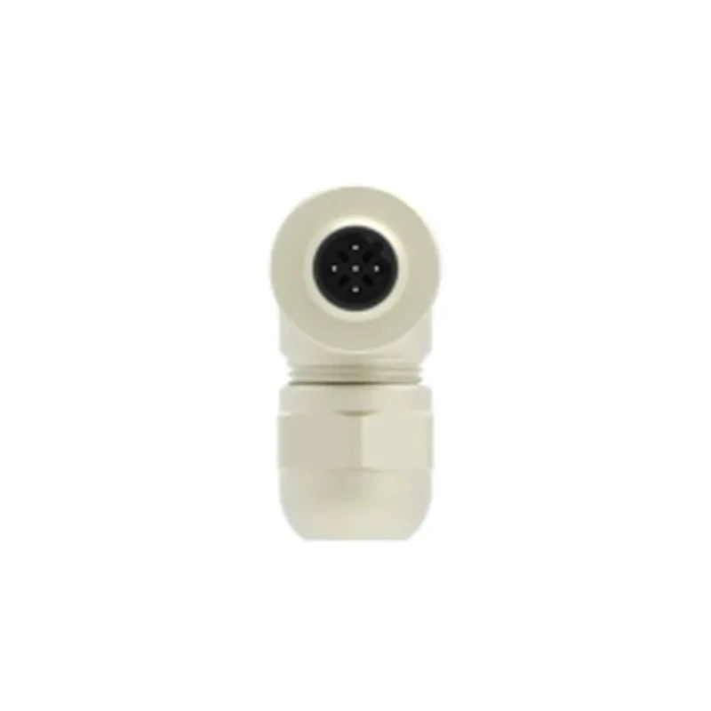 TE Connectivity Circular Connector 5 Contacts Cable M12 Plug Male IP67, Right Angle, B-Coded T4113411051-000