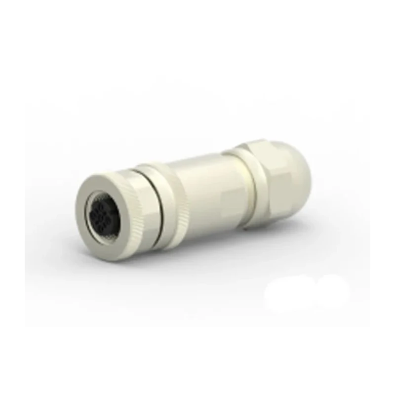 TE Connectivity Circular Connector, 4 Contacts, Cable Mount, M12 Size, Socket Female, IP67, Brass Housing T4110511041-000