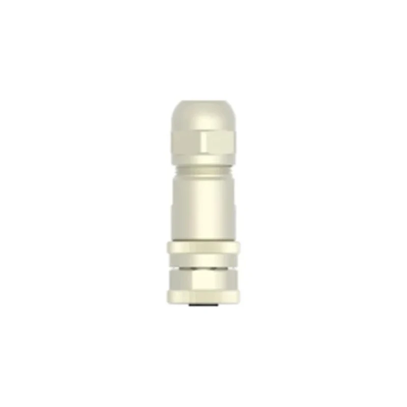 TE Connectivity Circular Connector, 4 Contacts, Cable Mount, M12 Size, Socket Female, IP67, Brass Housing T4110511041-000