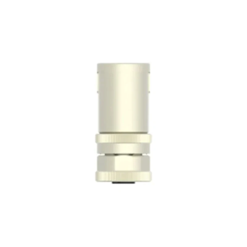 TE Connectivity Circular Connector 5 Contacts Cable M12 Socket Female IP67, Brass Housing, Gold Plated T4112412051-000