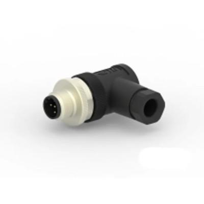 TE Connectivity Circular Connector Cable Plug Male 5 Contacts M12 Threaded IP67 125V 4A T4113401051-000