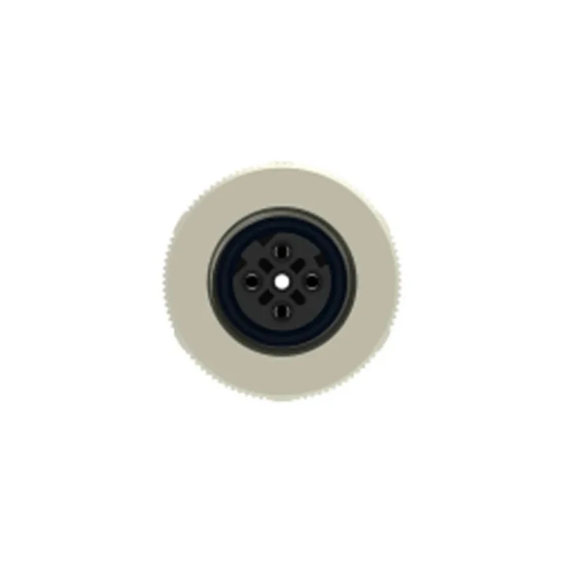 TE Connectivity Circular Connector Cable Socket 4 Contacts M12 IP67 250V Screw Termination T4110512041-000