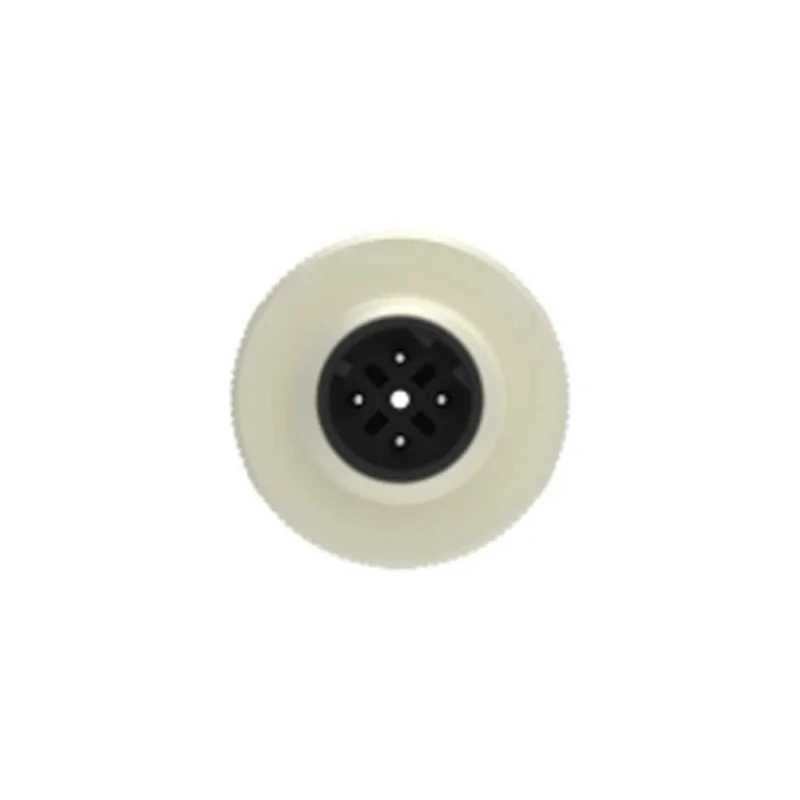 TE Connectivity Circular Connector 4 Contacts Cable M12 Plug Male IP67 Brass Housing Gold Plated T4111511041-000