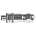 TE Connectivity Industrial Circular Connector, 4 Contacts, Cable Mount, M12 Plug Male, 250V 4A, IP67, T411 T4111512041-000