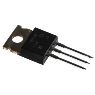 Vishay N-Channel Power MOSFET 200 V, 18 A, 125 W TO-220 Through Hole 3-Pin Enhancement IRF640PBF