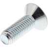 RS PRO Bright Zinc Steel Hex Socket Countersunk Screw M8 x 80 mm DIN 7991 10.9 Grade 124-7173