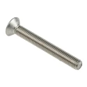 RS PRO Plain Stainless Steel Hex Socket Countersunk Screw M5 x 40 mm ISO 10642 A2 Grade 124-7222