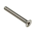 RS PRO Plain Stainless Steel Hex Socket Countersunk Screw M5 x 40 mm ISO 10642 A2 Grade 124-7222