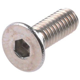 RS PRO Plain Stainless Steel Hex Socket Countersunk Screw M8 x 16 mm 304 Grade A2 ISO 10642 124-7228