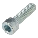 RS PRO Bright Zinc Steel Hex Socket Cap Screw M10 x 35 mm 124-7281