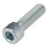 RS PRO Bright Zinc Steel Hex Socket Cap Screw M10 x 35 mm 124-7281