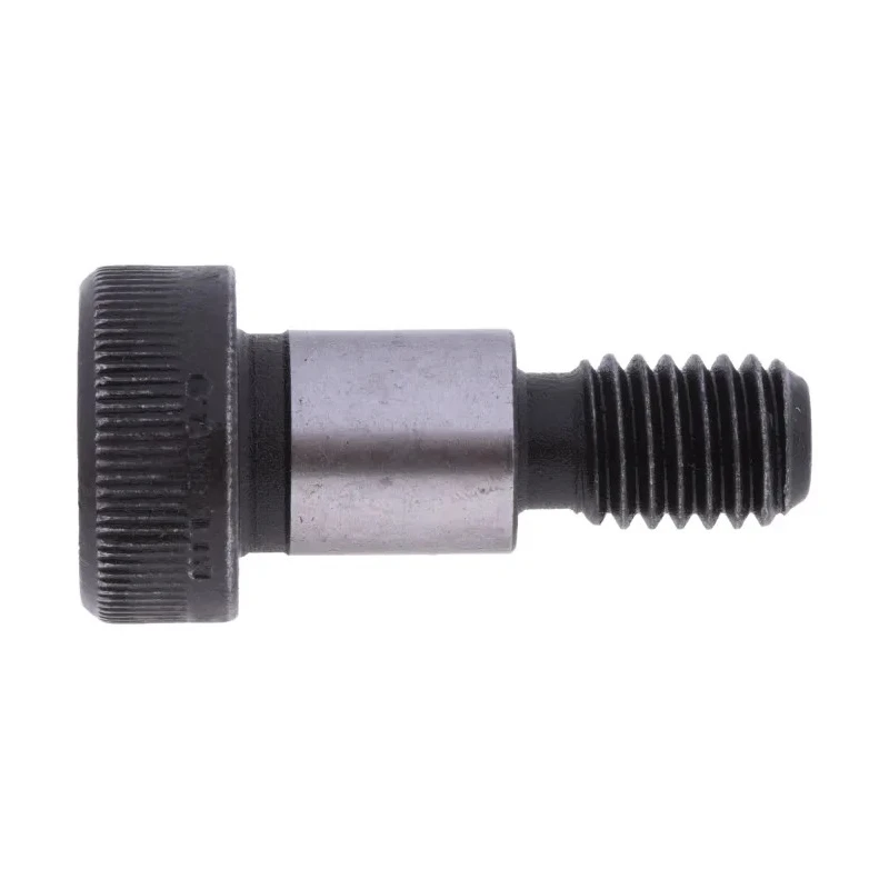 RS PRO Steel Plain Finish M8x12 mm Shoulder Bolt Hex Socket Drive ISO 7379 Grade 12.9 124-7267