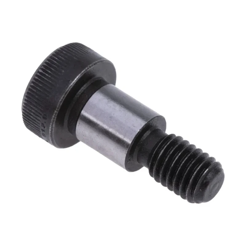 RS PRO Steel Plain Finish M8x12 mm Shoulder Bolt Hex Socket Drive ISO 7379 Grade 12.9 124-7267