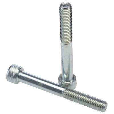 RS PRO Bright Zinc Steel Hex Socket Cap Screw M8 x 65 mm Hex Drive DIN 912 124-7277