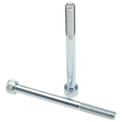 RS PRO Bright Zinc Steel Hex Socket Cap Screw M8 x 90 mm, Hex Drive, DIN 912 124-7279