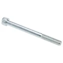 RS PRO Bright Zinc Steel Hex Socket Cap Screw M8 x 90 mm, Hex Drive, DIN 912 124-7279
