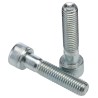 RS PRO Bright Zinc Steel Hex Socket Cap Screw, Hex Drive, Thread M10, Length 45 mm 124-7282