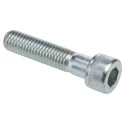 RS PRO Bright Zinc Steel Hex Socket Cap Screw, Hex Drive, Thread M10, Length 45 mm 124-7282