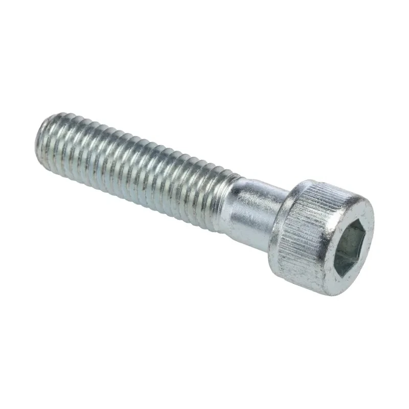 RS PRO Bright Zinc Steel Hex Socket Cap Screw, Hex Drive, Thread M10, Length 45 mm 124-7282