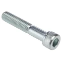 RS PRO Bright Zinc Steel Hex Socket Cap Screw, Hex Drive, M10 Thread, 55 mm Length 124-7283